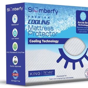 Slumberfy Cooling Mattress Protector King